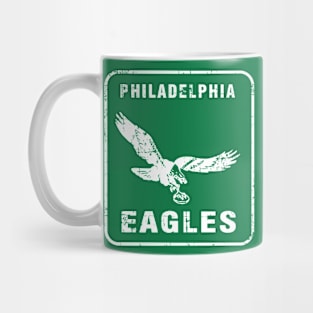 Vintage Eagles Football Mug